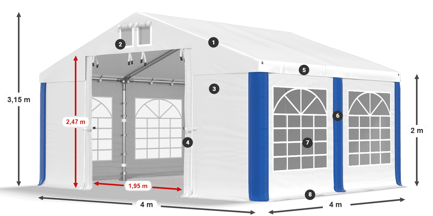 ISD 560 PVC legenda 2m