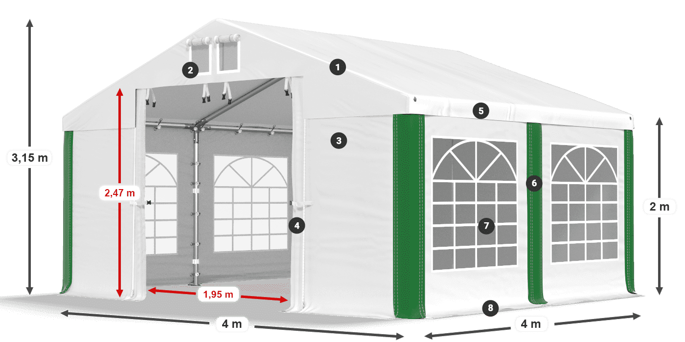 ISD 560 PVC legenda 2m