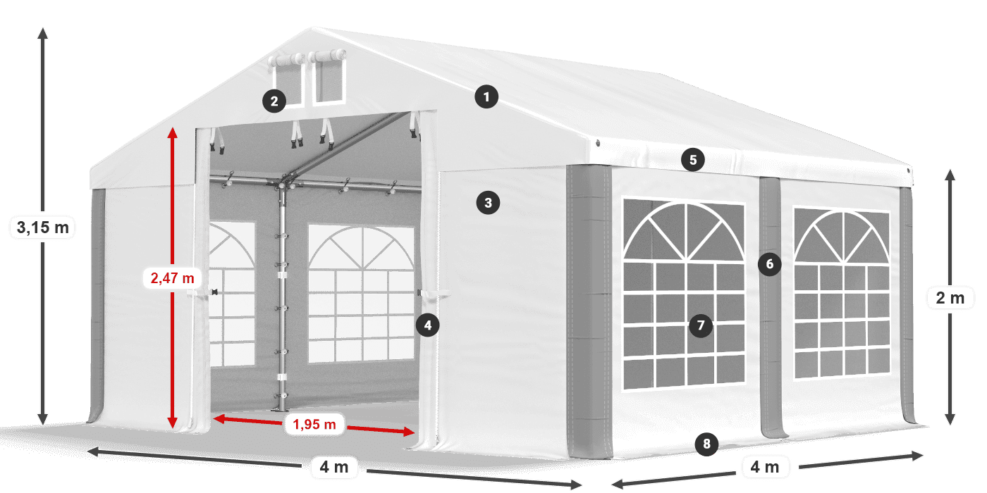 ISD 560 PVC legenda 2m