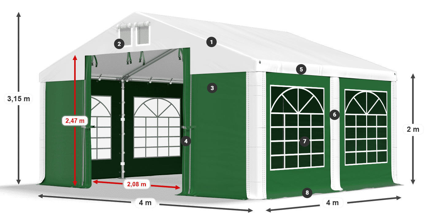 ISD 560 PVC legenda 2m