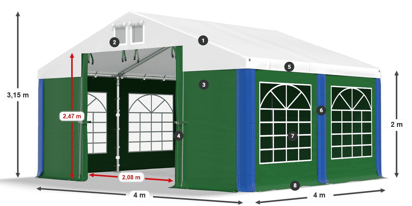 ISD 560 PVC legenda 2m