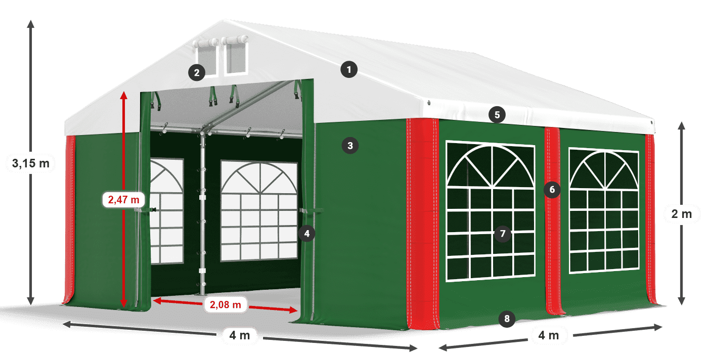 ISD 560 PVC legenda 2m