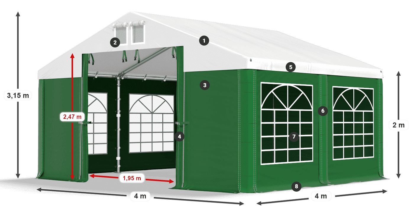 ISD 560 PVC legenda 2m