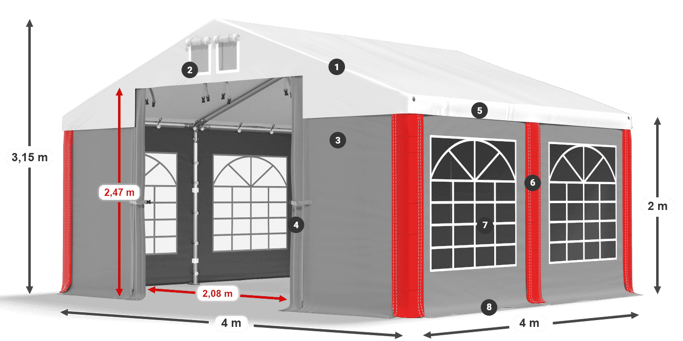 ISD 560 PVC legenda 2m
