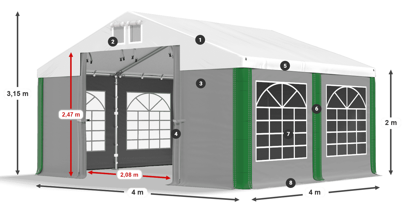ISD 560 PVC legenda 2m