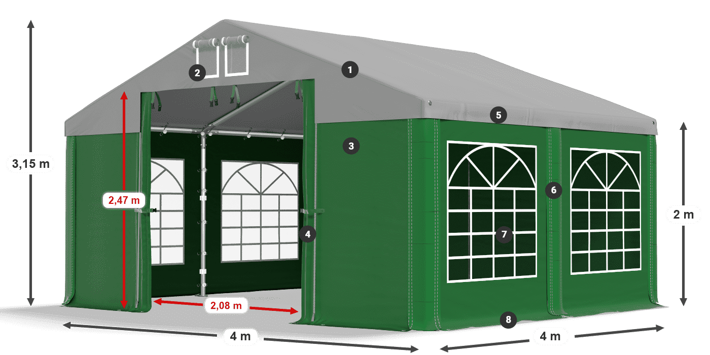 ISD 560 PVC legenda 2m