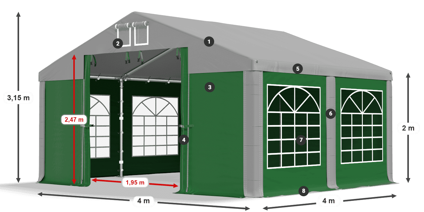 ISD 560 PVC legenda 2m