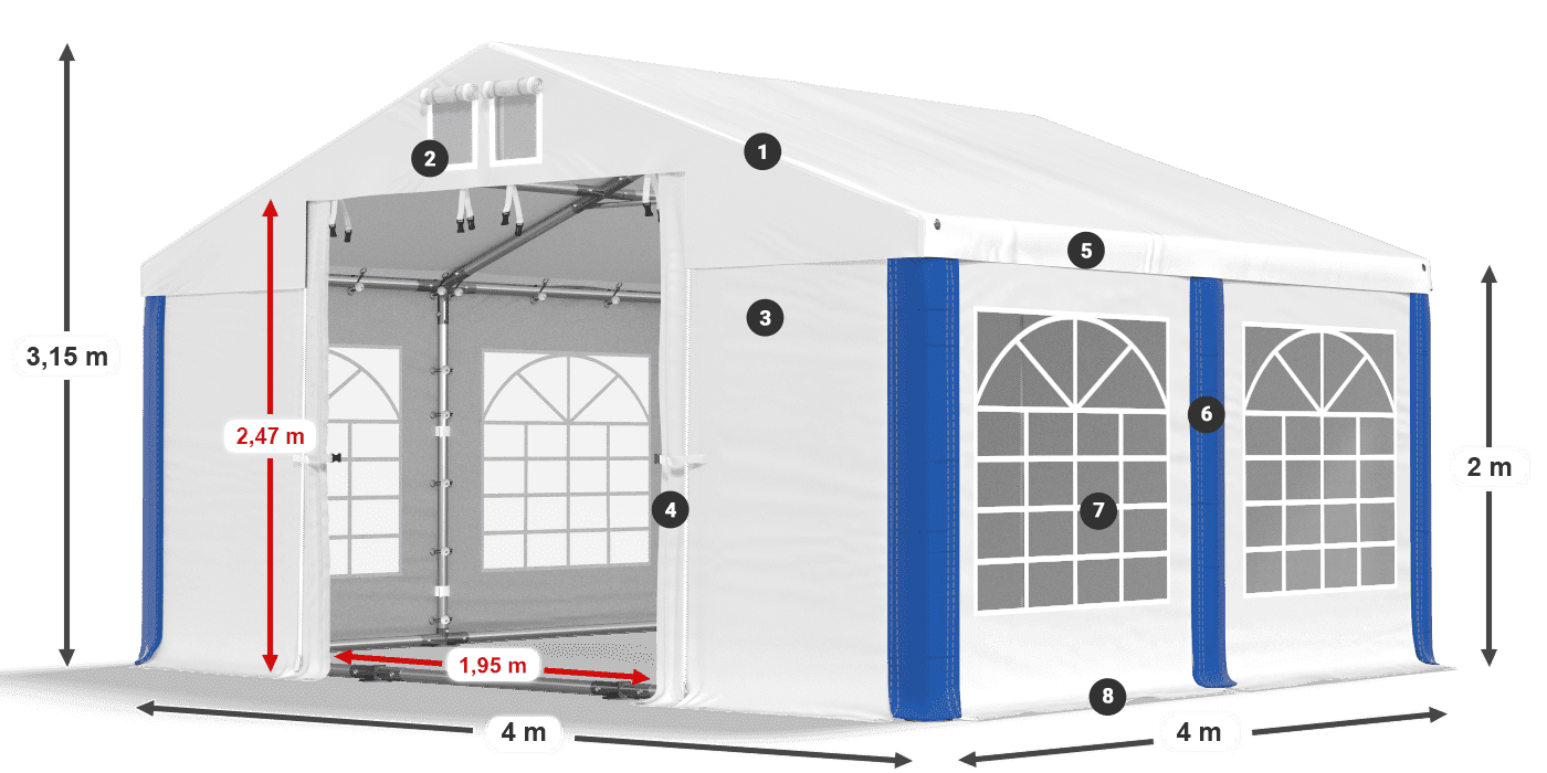 ISD 560 PVC legenda 2m