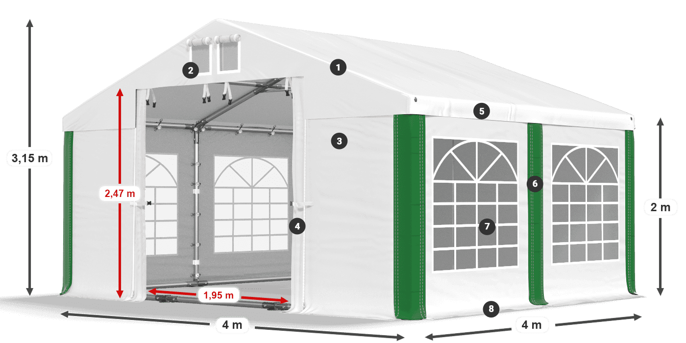 ISD 560 PVC legenda 2m