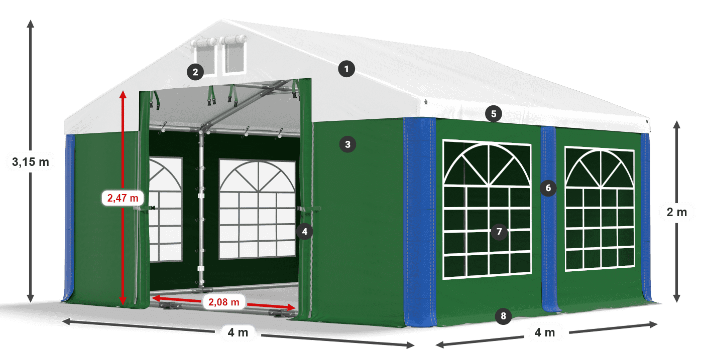 ISD 560 PVC legenda 2m