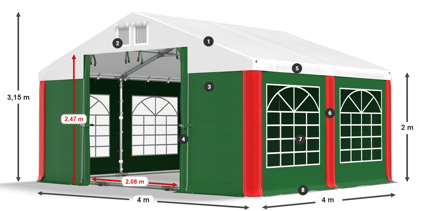 ISD 560 PVC legenda 2m