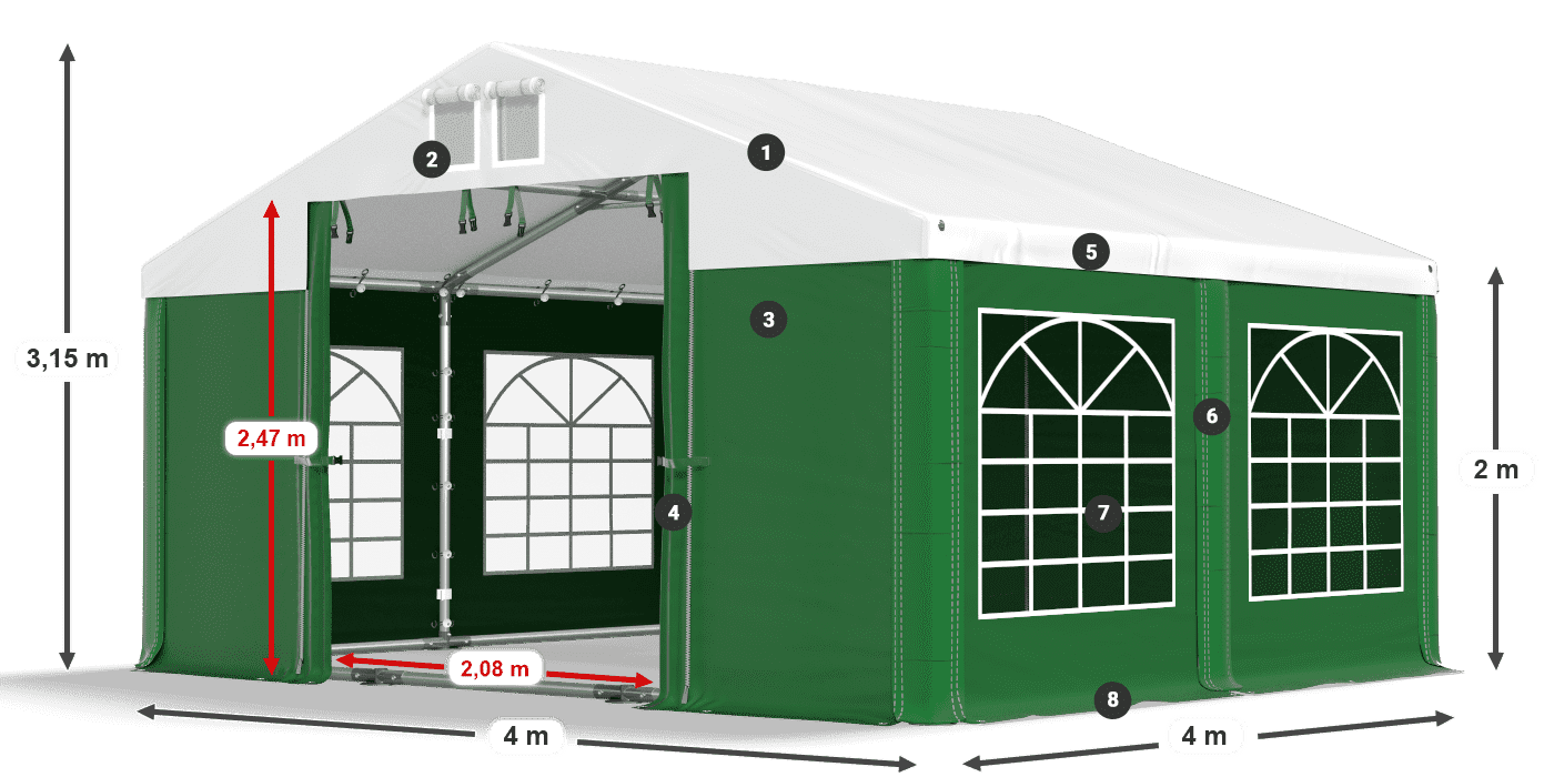 ISD 560 PVC legenda 2m