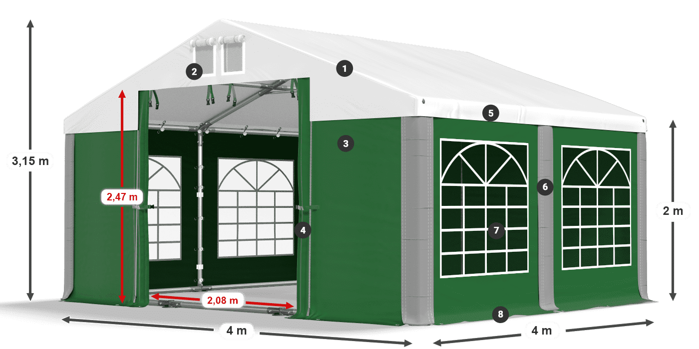 ISD 560 PVC legenda 2m