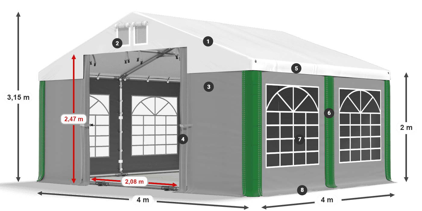 ISD 560 PVC legenda 2m
