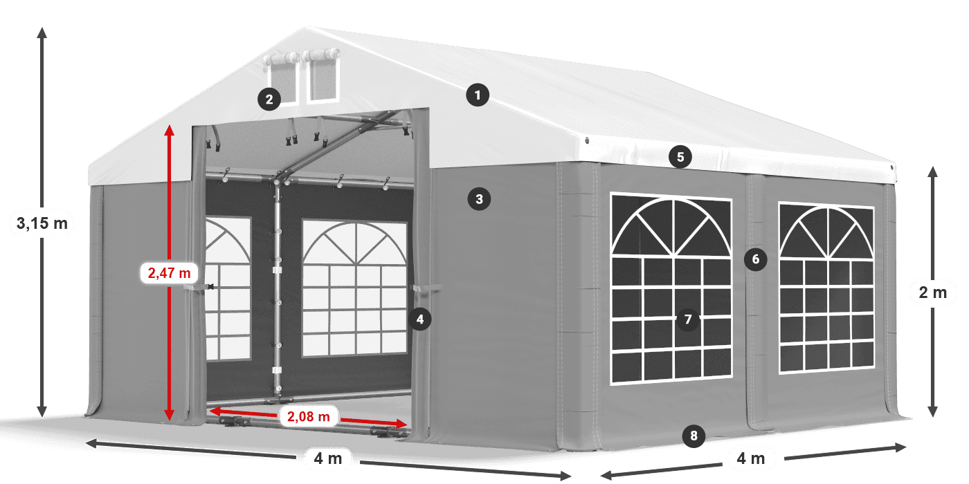 ISD 560 PVC legenda 2m
