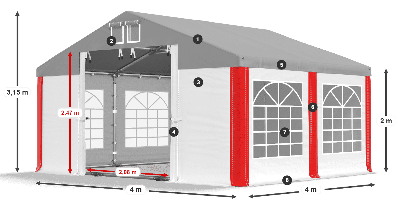 ISD 560 PVC legenda 2m