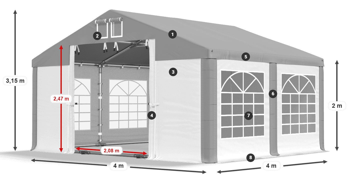 ISD 560 PVC legenda 2m