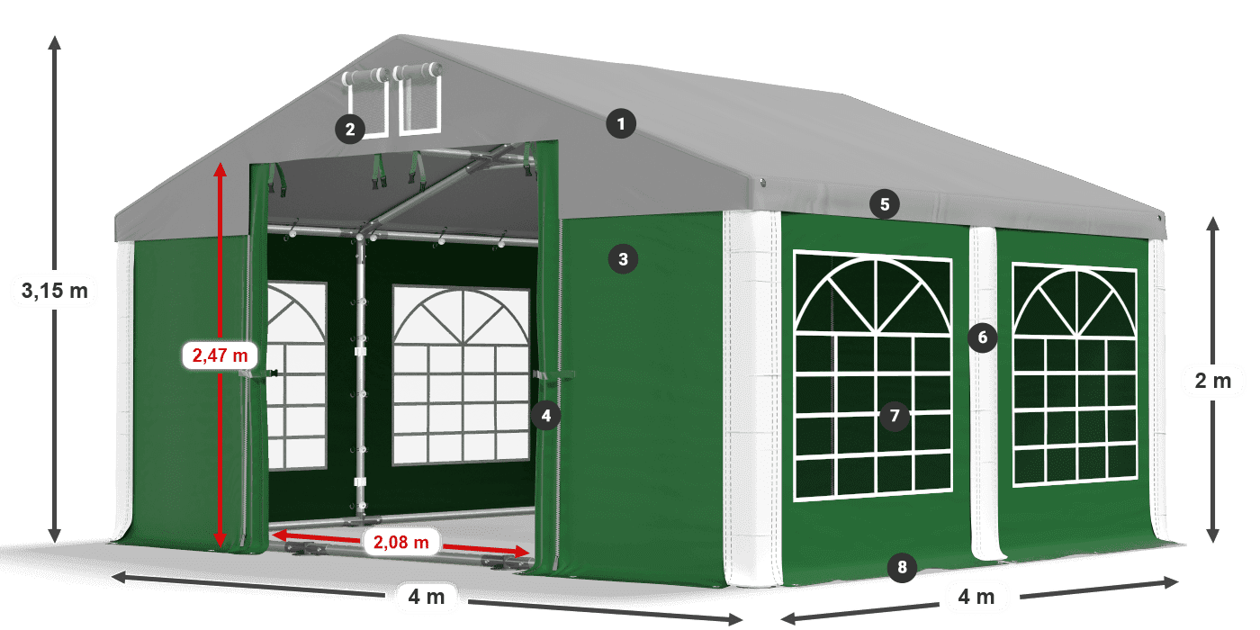 ISD 560 PVC legenda 2m