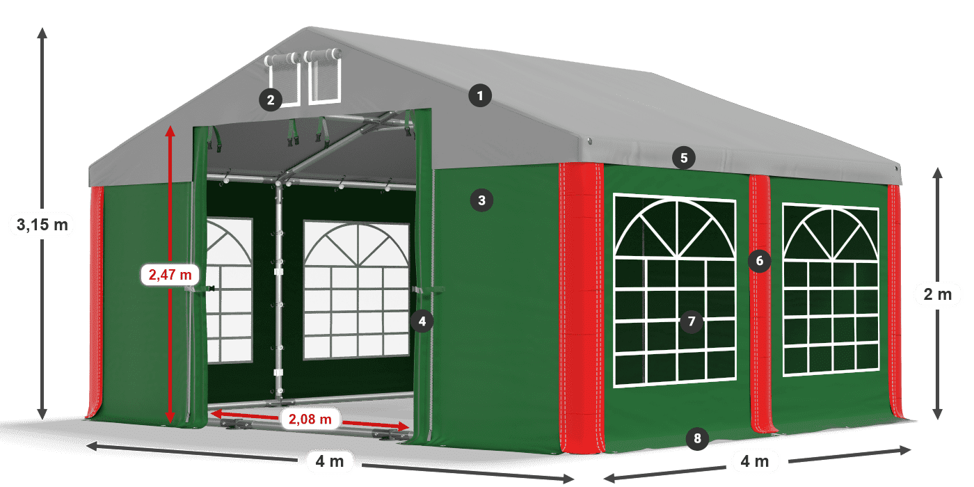 ISD 560 PVC legenda 2m