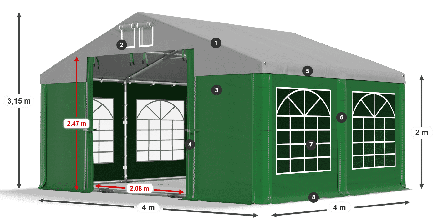 ISD 560 PVC legenda 2m