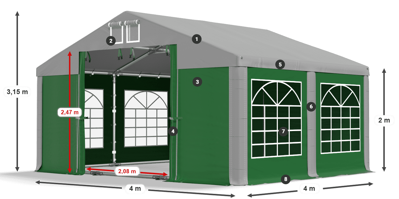 ISD 560 PVC legenda 2m