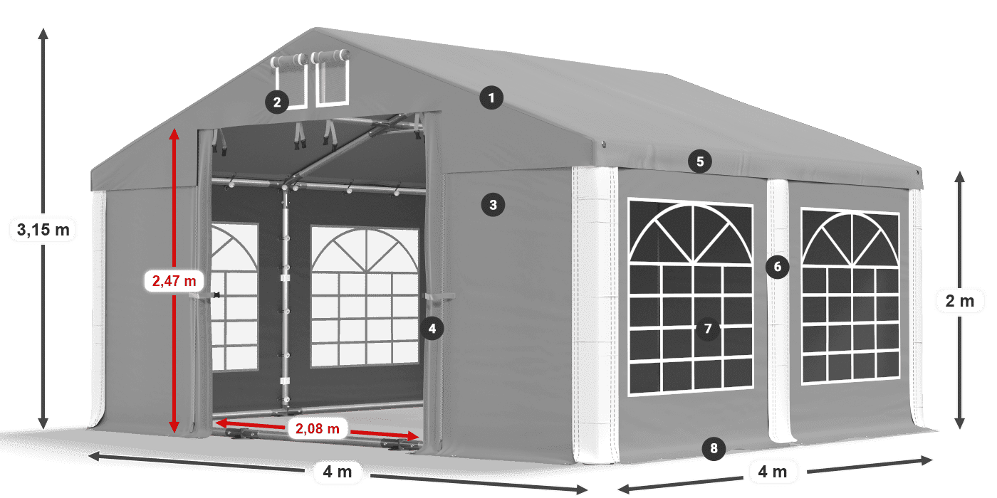 ISD 560 PVC legenda 2m