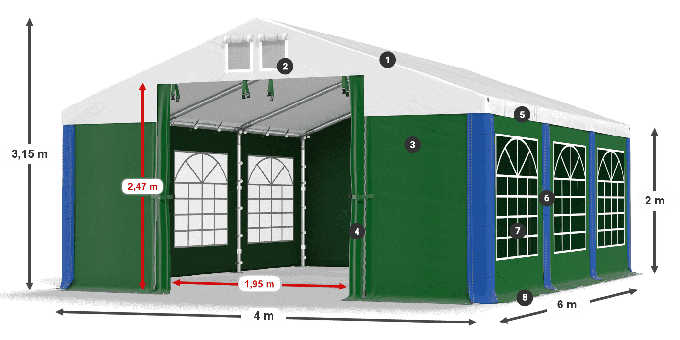 ISD 560 PVC legenda 2m