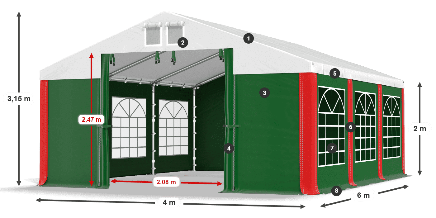 ISD 560 PVC legenda 2m