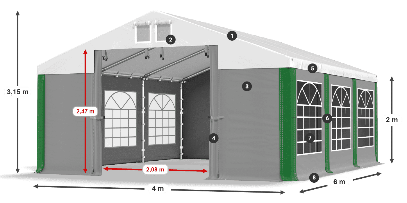 ISD 560 PVC legenda 2m