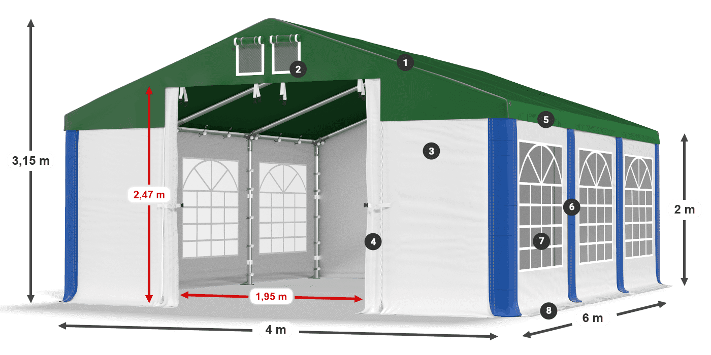 ISD 560 PVC legenda 2m