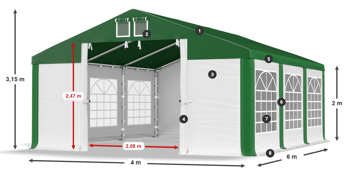 ISD 560 PVC legenda 2m
