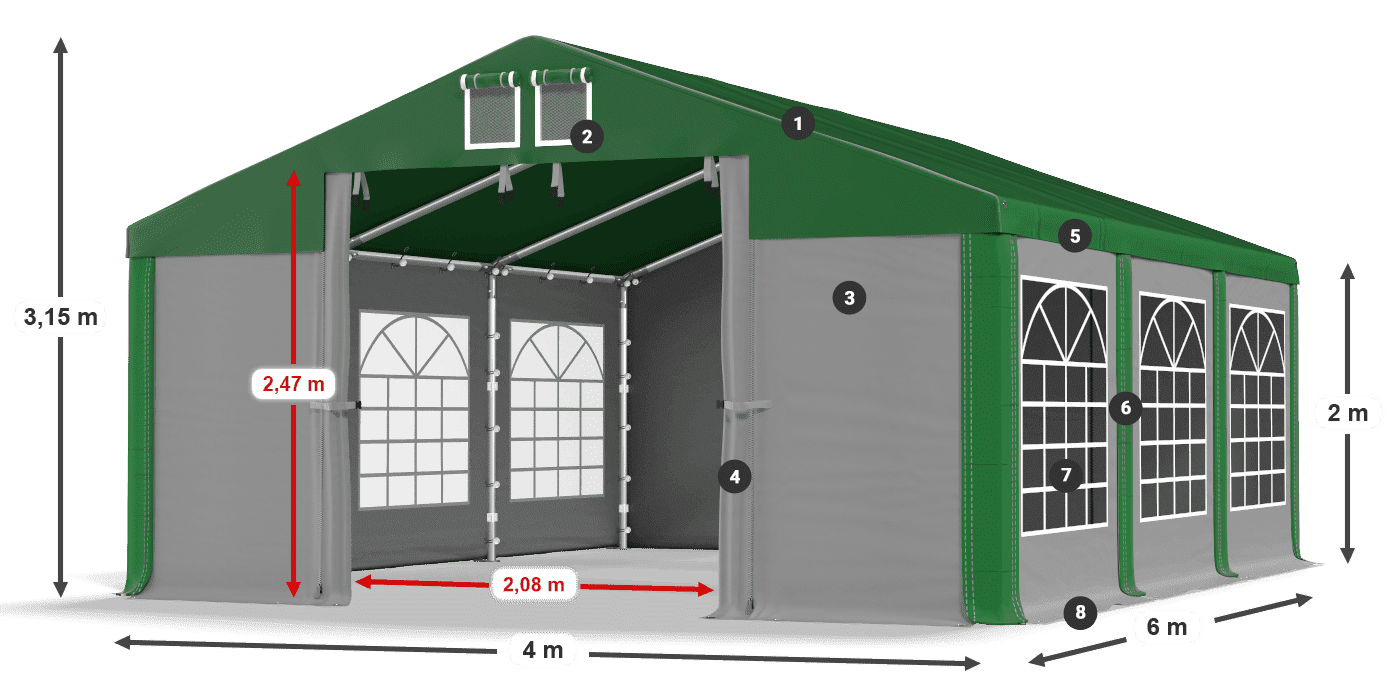 ISD 560 PVC legenda 2m