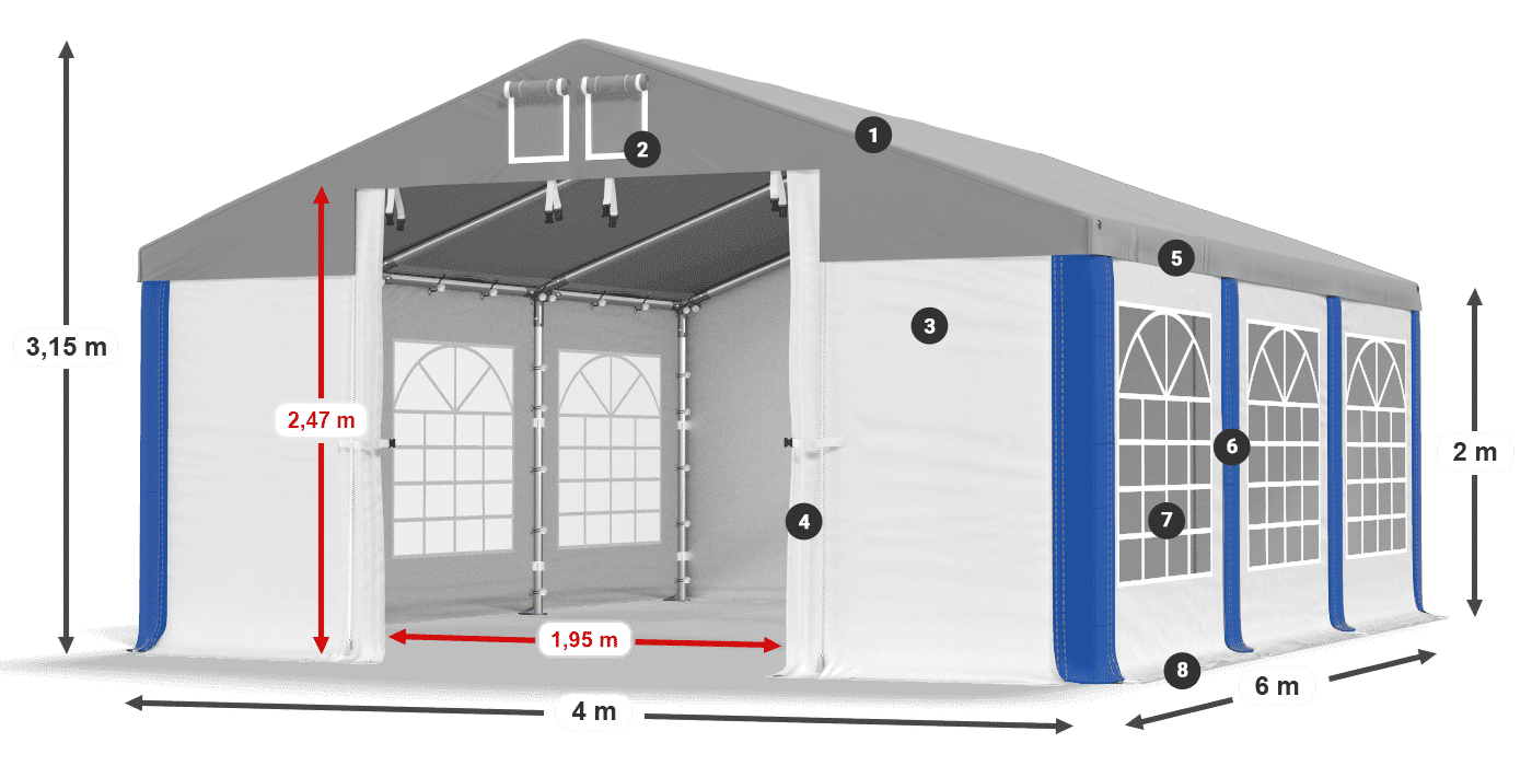 ISD 560 PVC legenda 2m