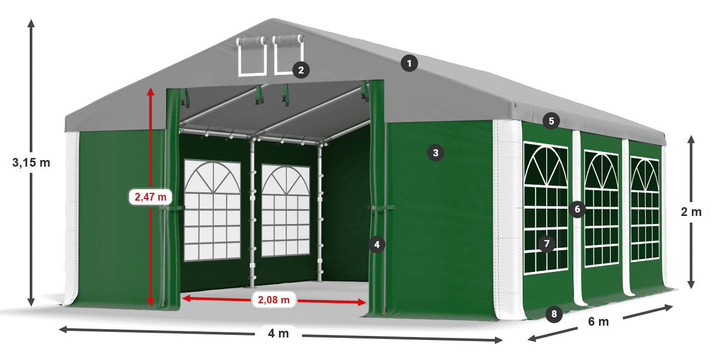 ISD 560 PVC legenda 2m