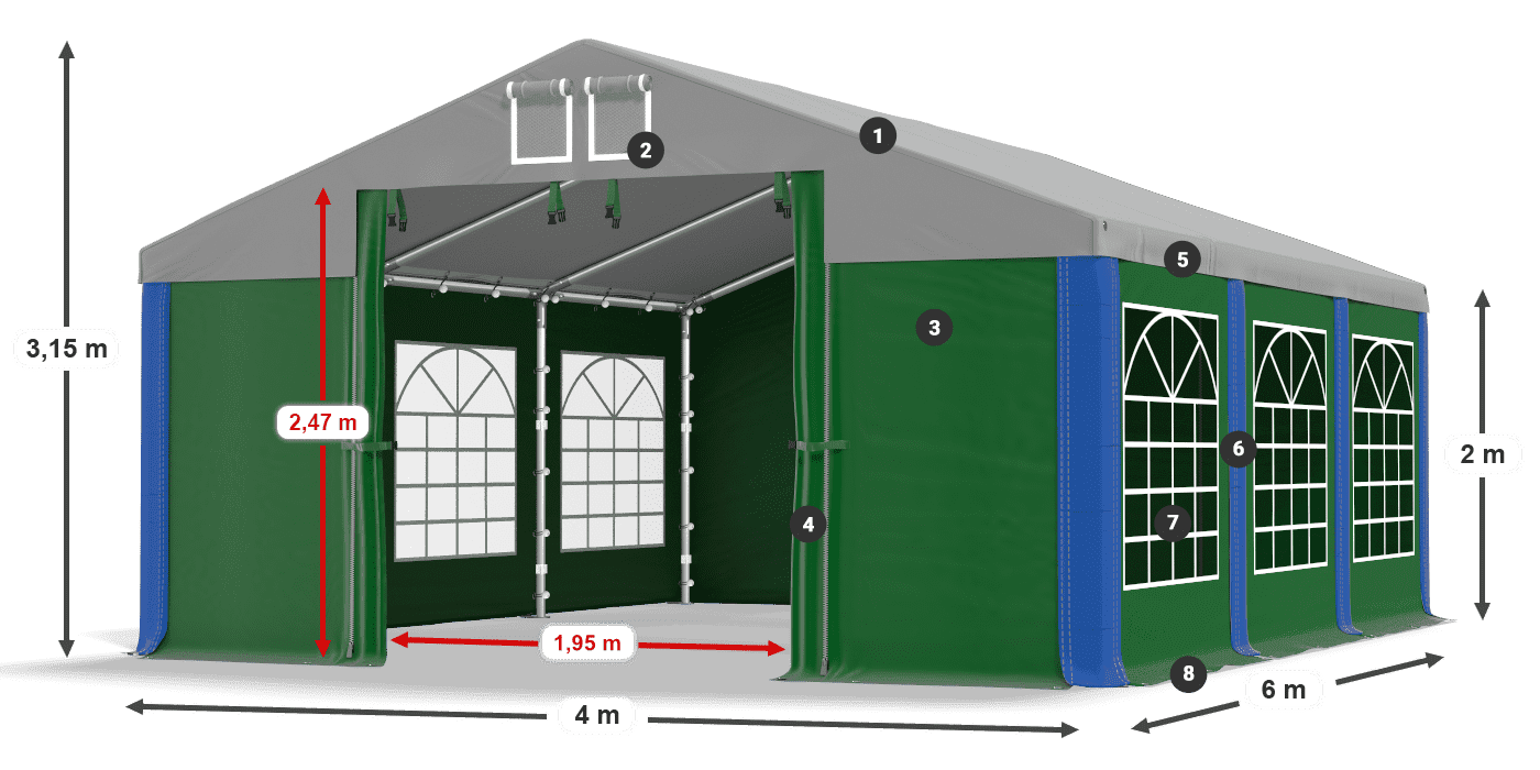ISD 560 PVC legenda 2m