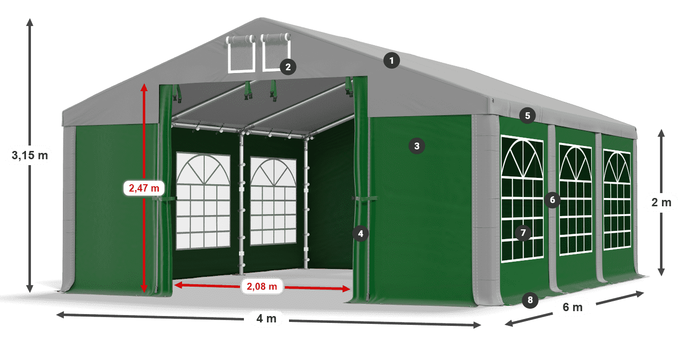 ISD 560 PVC legenda 2m