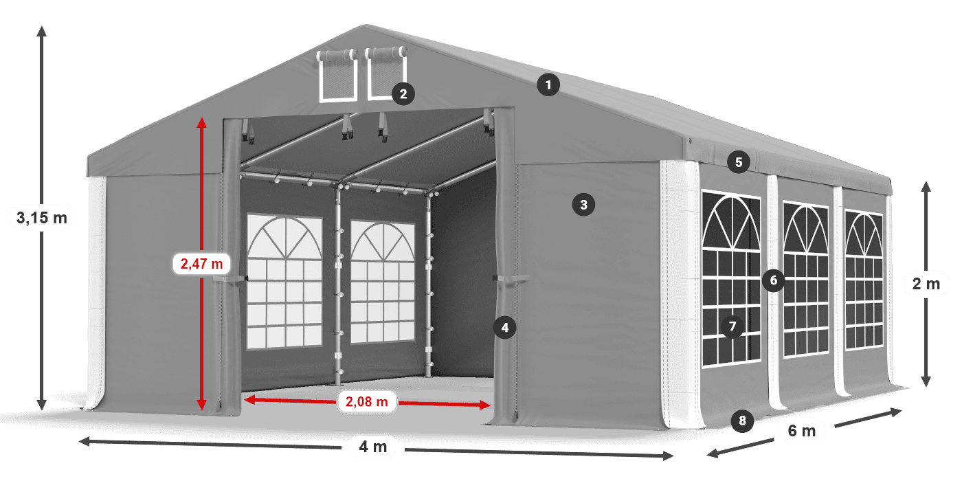 ISD 560 PVC legenda 2m
