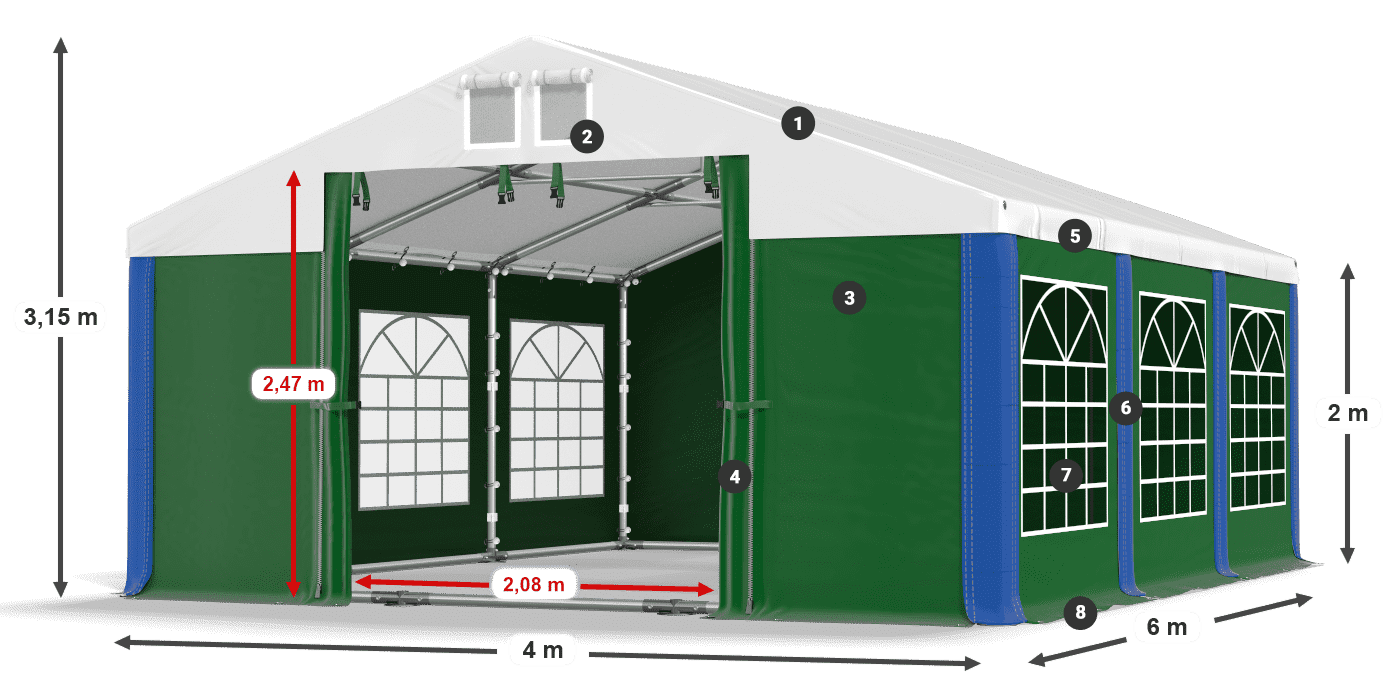 ISD 560 PVC legenda 2m