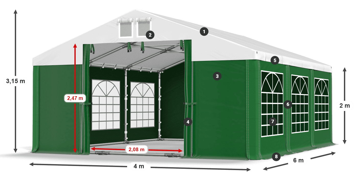 ISD 560 PVC legenda 2m