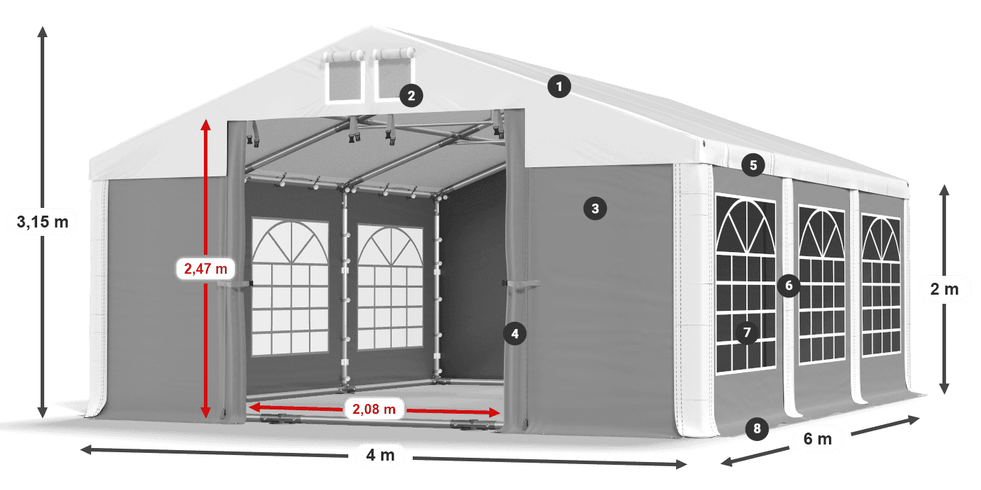 ISD 560 PVC legenda 2m