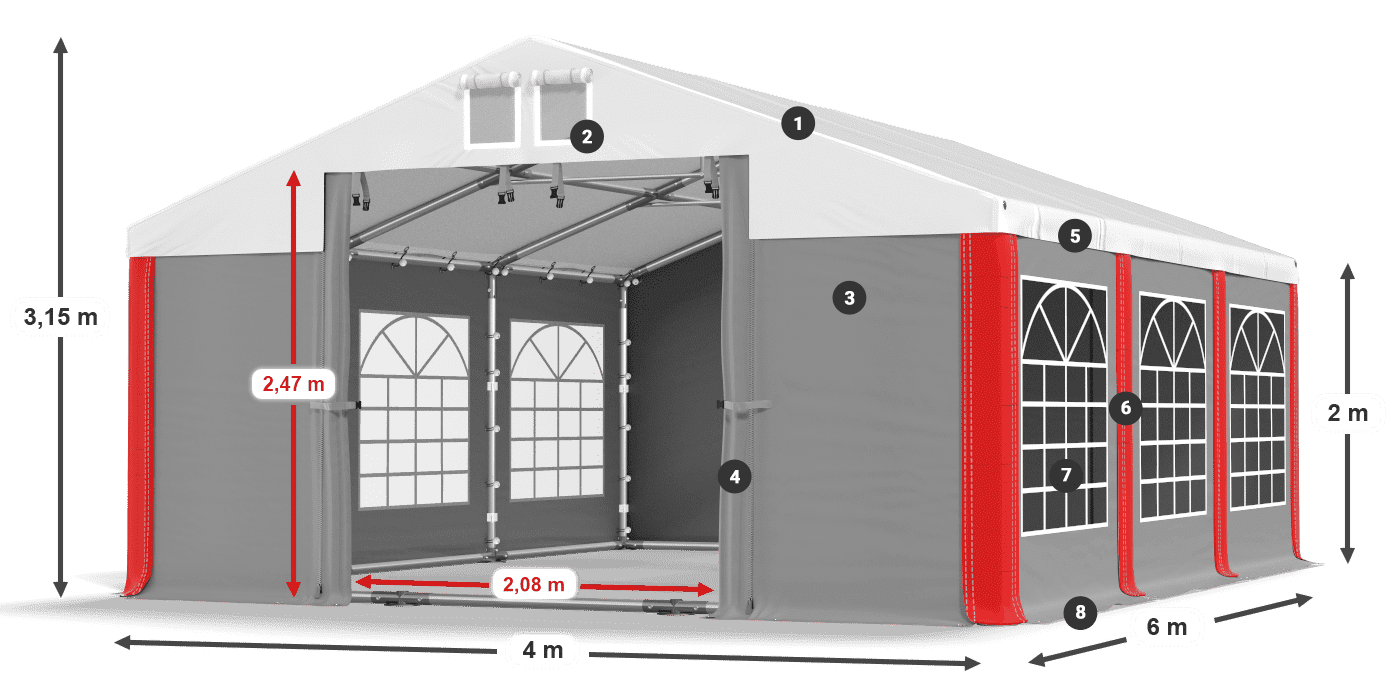 ISD 560 PVC legenda 2m