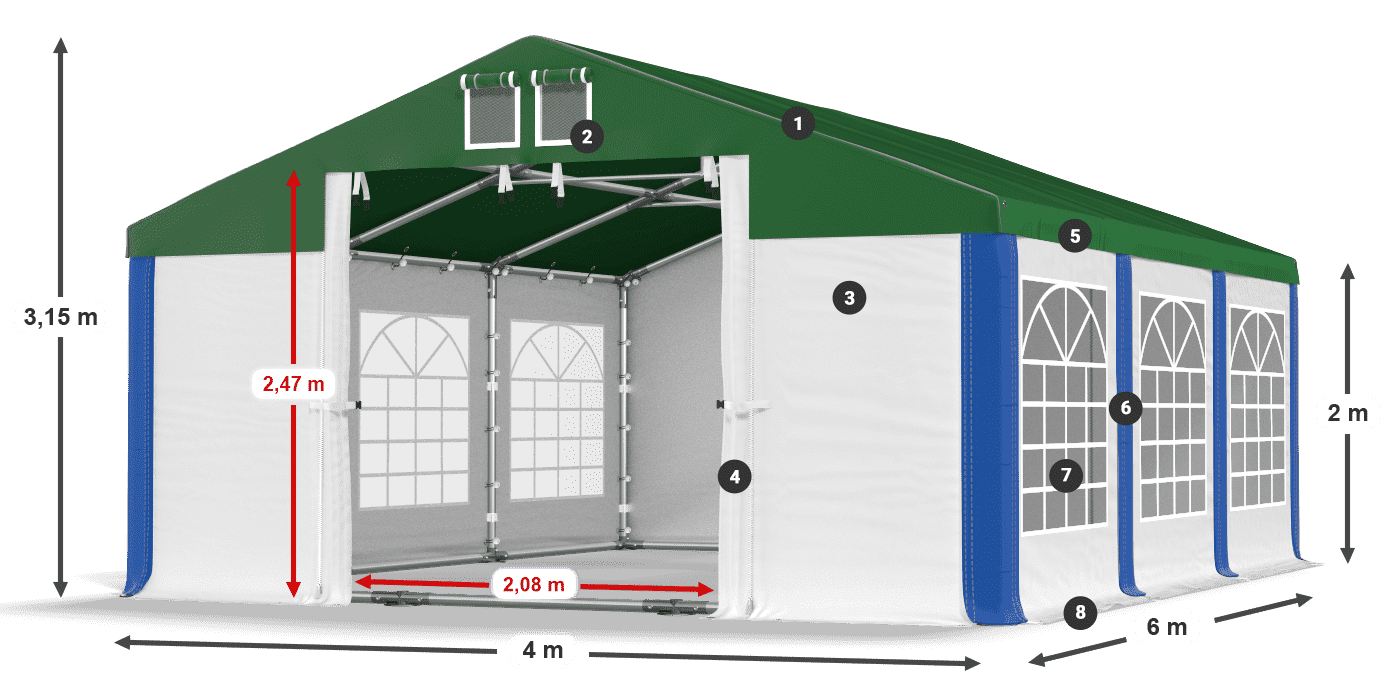 ISD 560 PVC legenda 2m