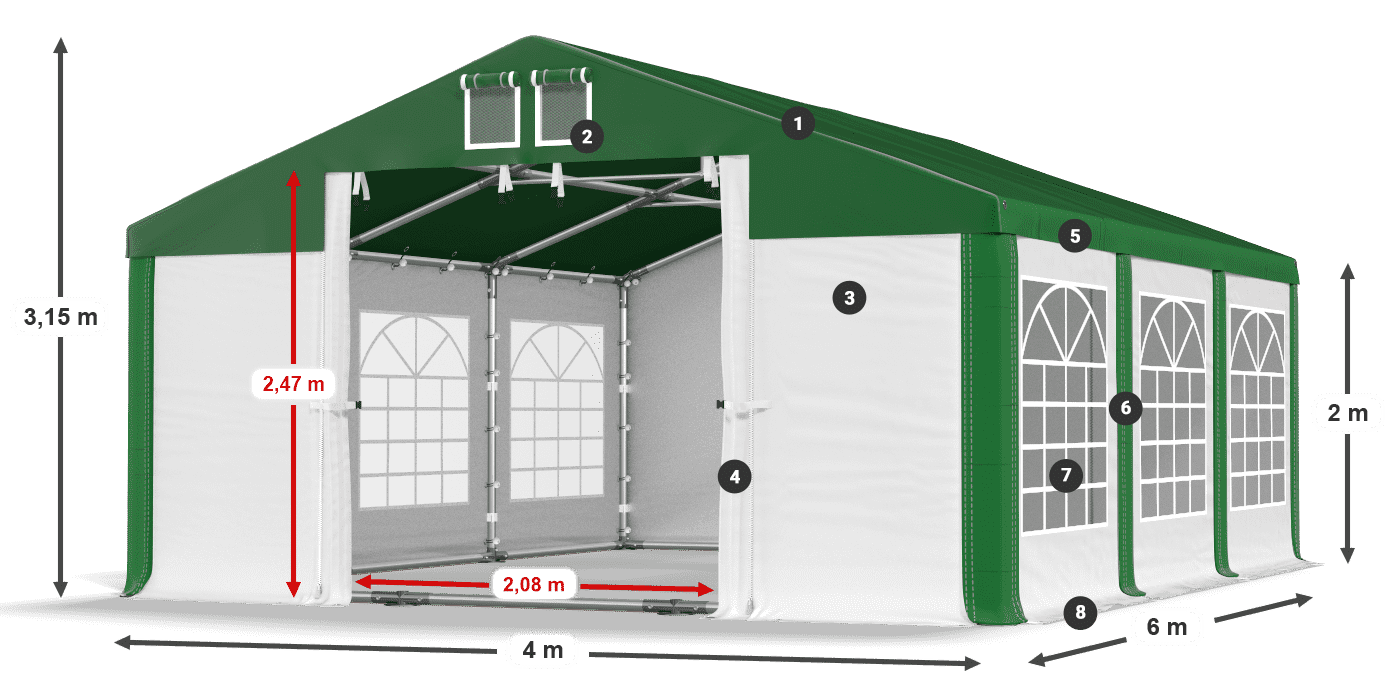 ISD 560 PVC legenda 2m