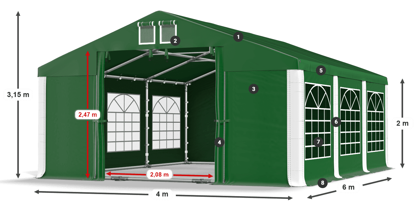 ISD 560 PVC legenda 2m