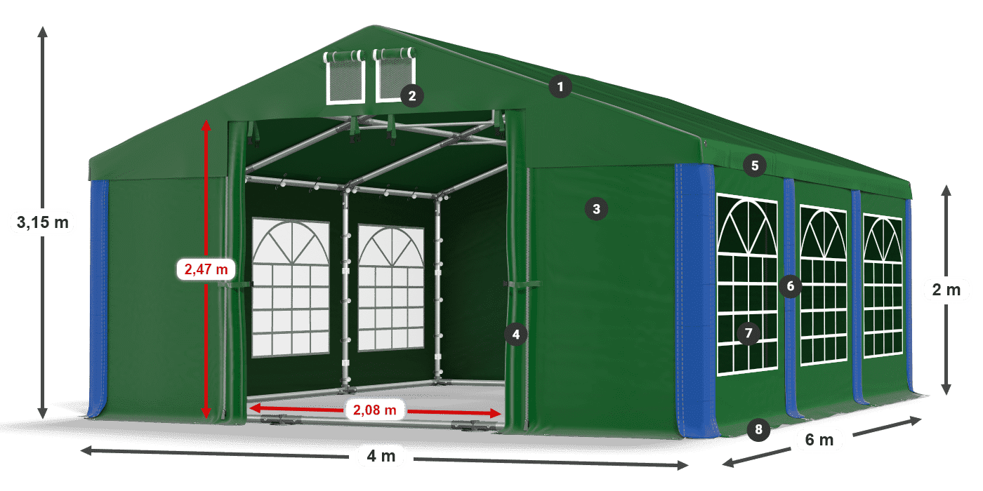 ISD 560 PVC legenda 2m