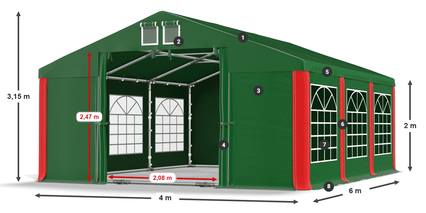 ISD 560 PVC legenda 2m