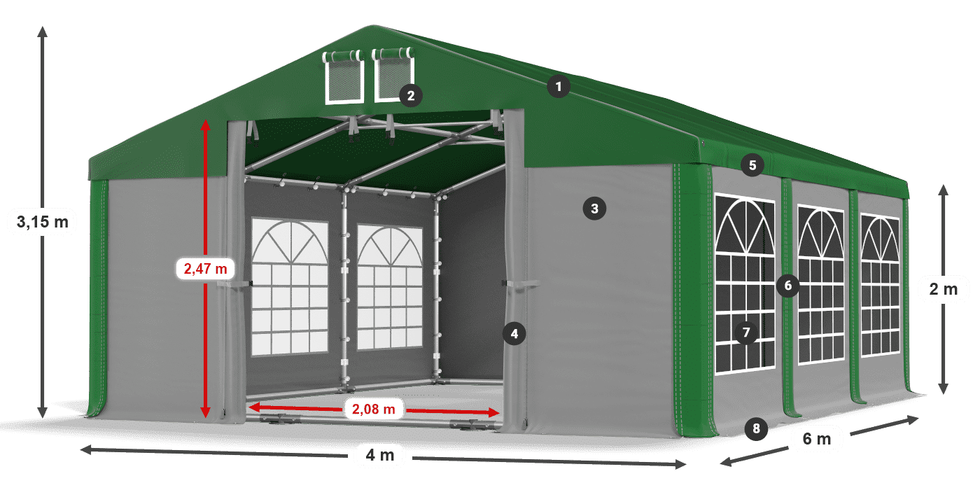 ISD 560 PVC legenda 2m