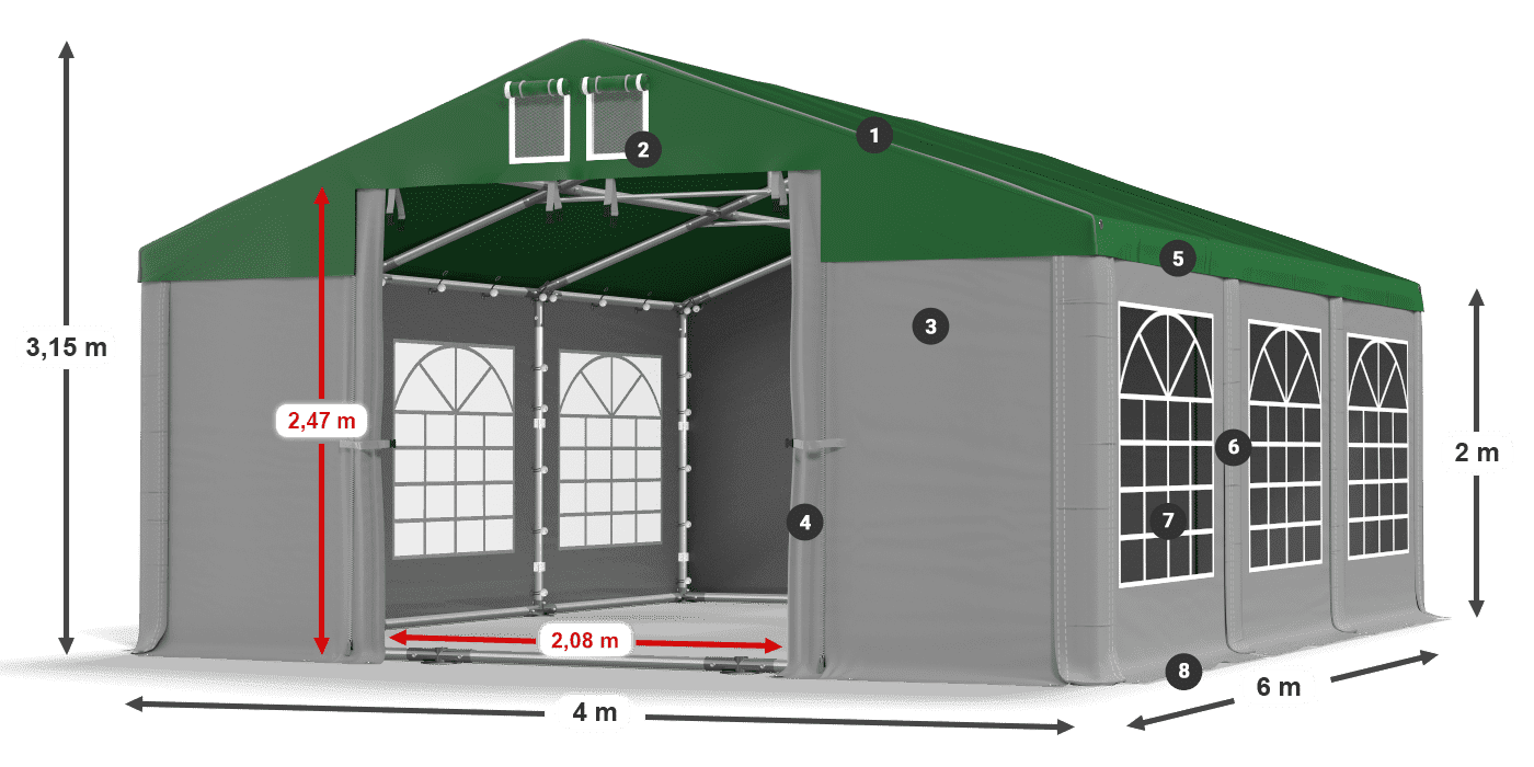 ISD 560 PVC legenda 2m