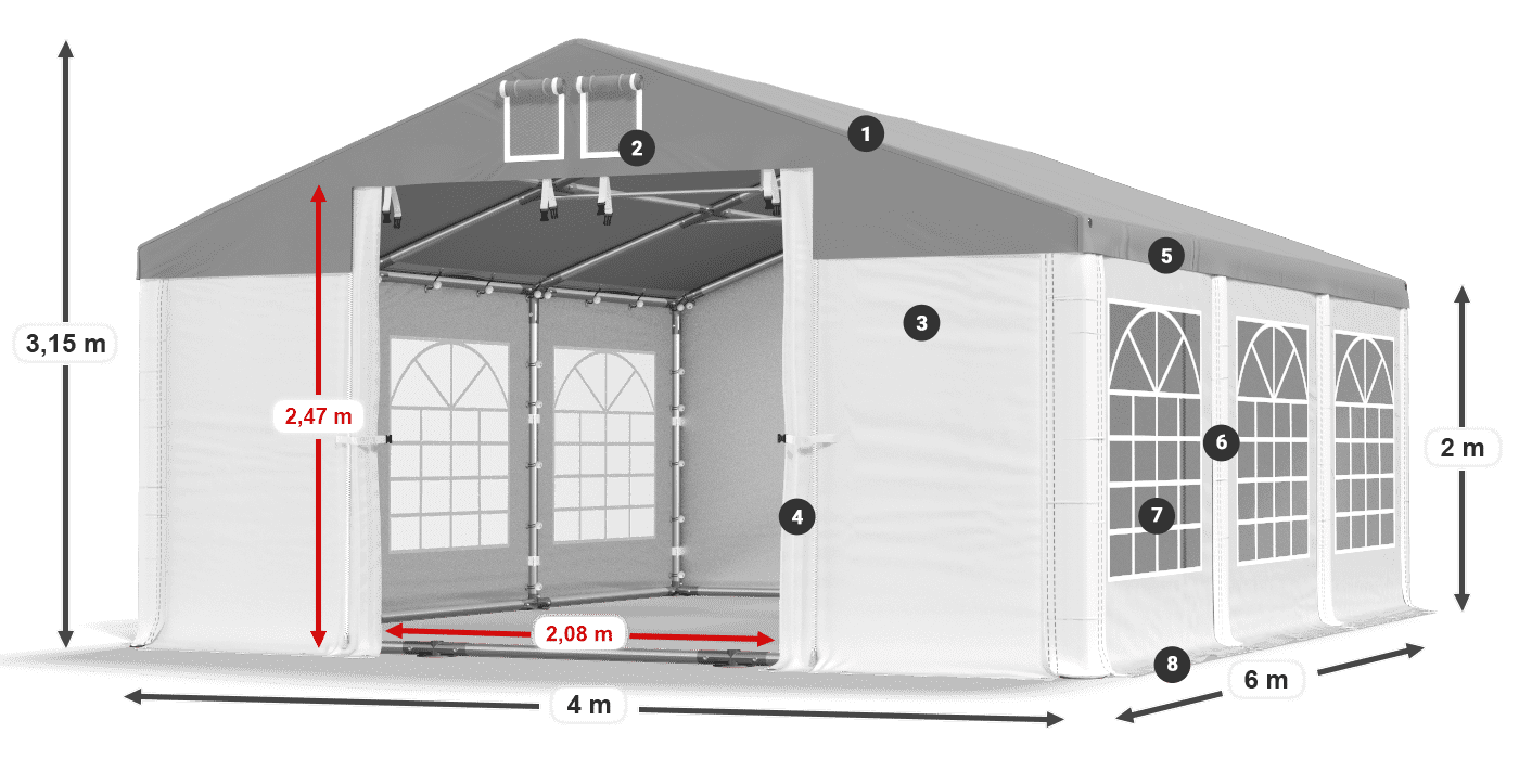 ISD 560 PVC legenda 2m