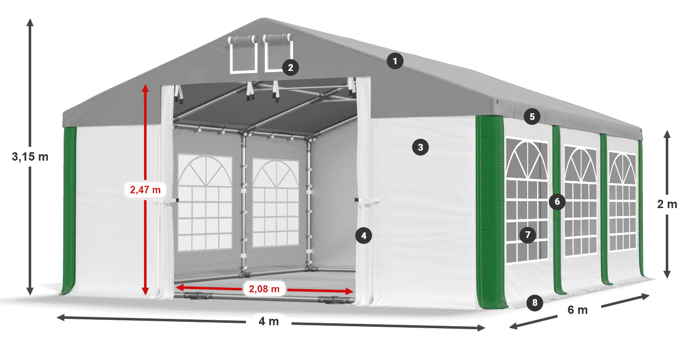 ISD 560 PVC legenda 2m